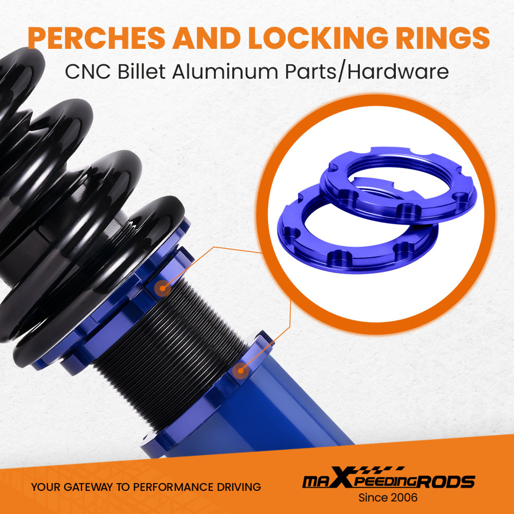 Twin-Tube Damper Coilover Suspension Kits For Eclipse 95 - 99 Galant 94-98 lowering kit