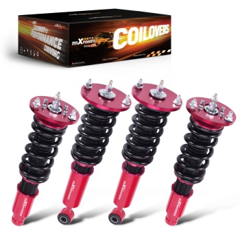 Compatible for Mitsubishi Eclipse 1995 -1999 Shocks Struts 24 Ways Adj. Damper Coilovers Kits Lowering Kit