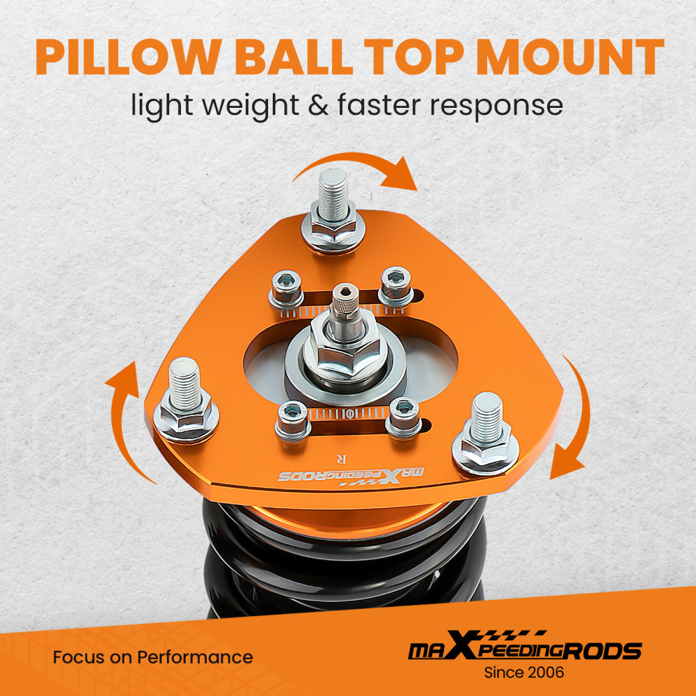 MaXpeedingrods Coilovers 24 Way Damper Shock Kit compatible for Honda Element 2003-2011