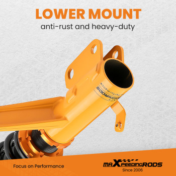 Coilovers Set Kits compatible for Honda Element 2003-2011 Adj. Damper Coil Spring Struts lowering kit