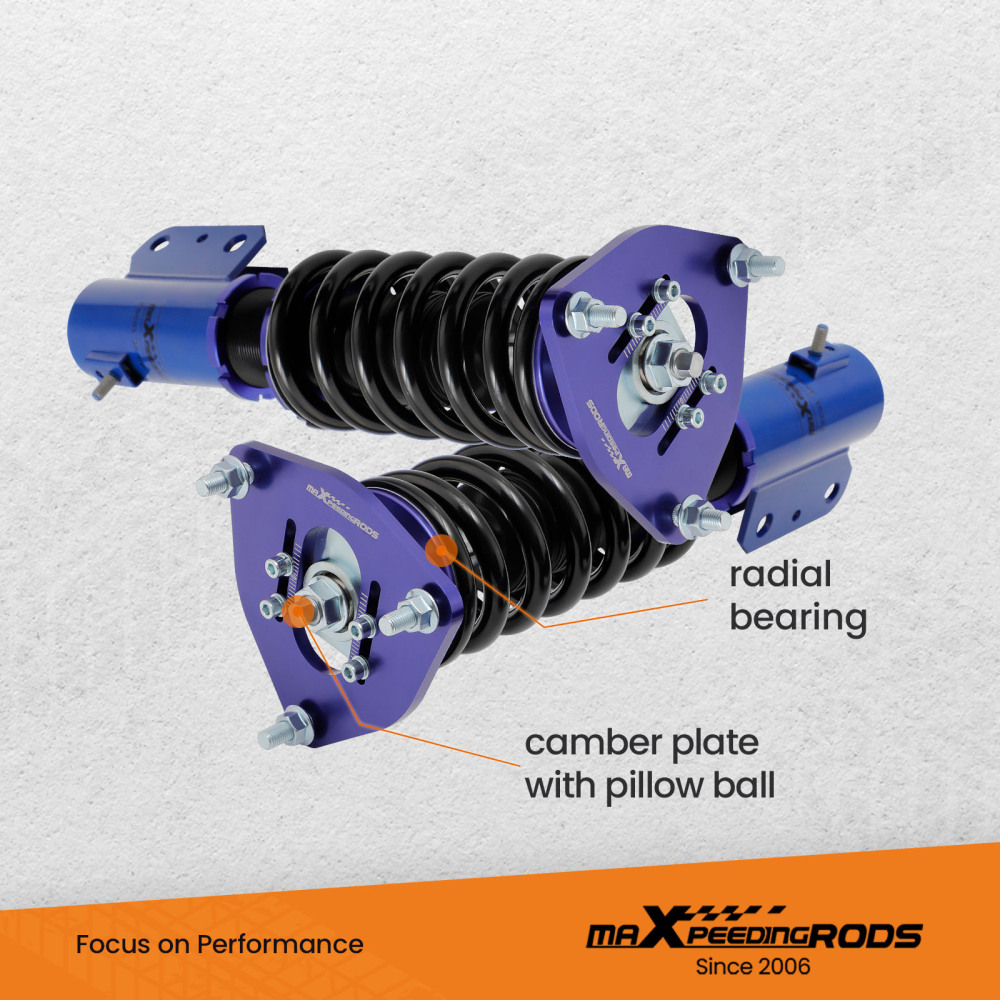 Ammortizzatore Coilover Kit Sospensioni compatibile per Mitsubishi Lancer EVO 7 8 9 CT9A NUO Lowering Kit