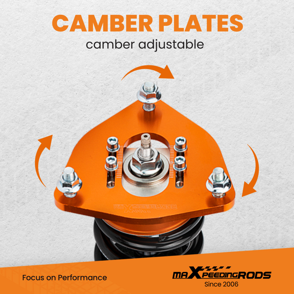 Ammortizzatore Regolabile compatibile per Mitsubishi Lancer EVO 7 8 9 CT9A Suspension Struts Lowering Kit