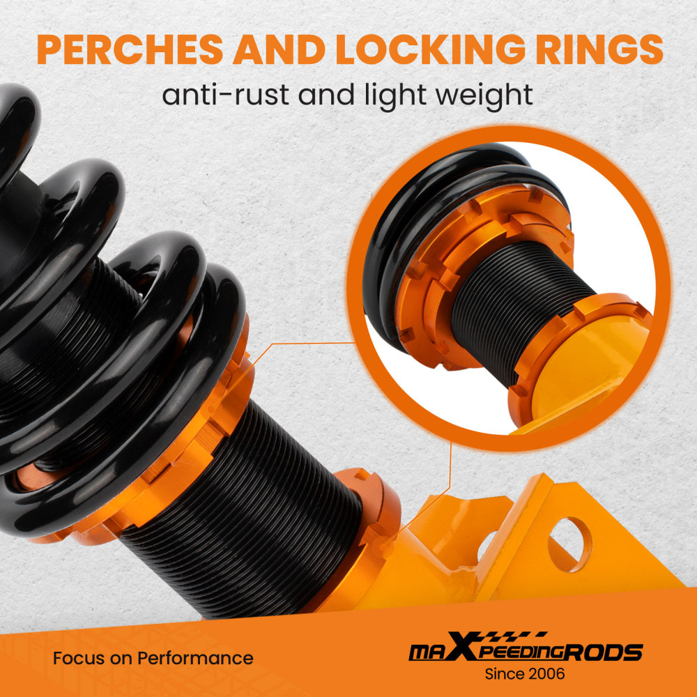 Ammortizzatore Regolabile compatibile per Mitsubishi Lancer EVO 7 8 9 CT9A Suspension Struts Lowering Kit