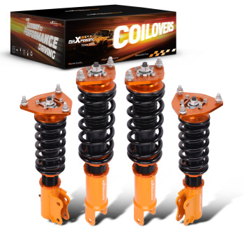 Shock Absorbers compatible for Mitsubishi EVO 7 8 9 CT9A Coilovers Struts Suspension Full Kit  Lowering Kit