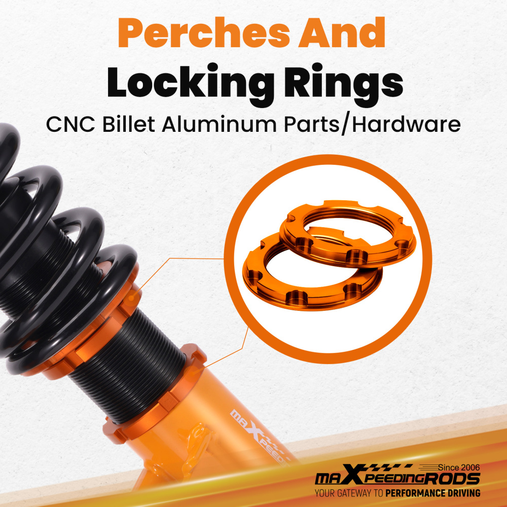 Shock Absorbers compatible for Mitsubishi EVO 7 8 9 CT9A Coilovers Struts Suspension Full Kit  Lowering Kit