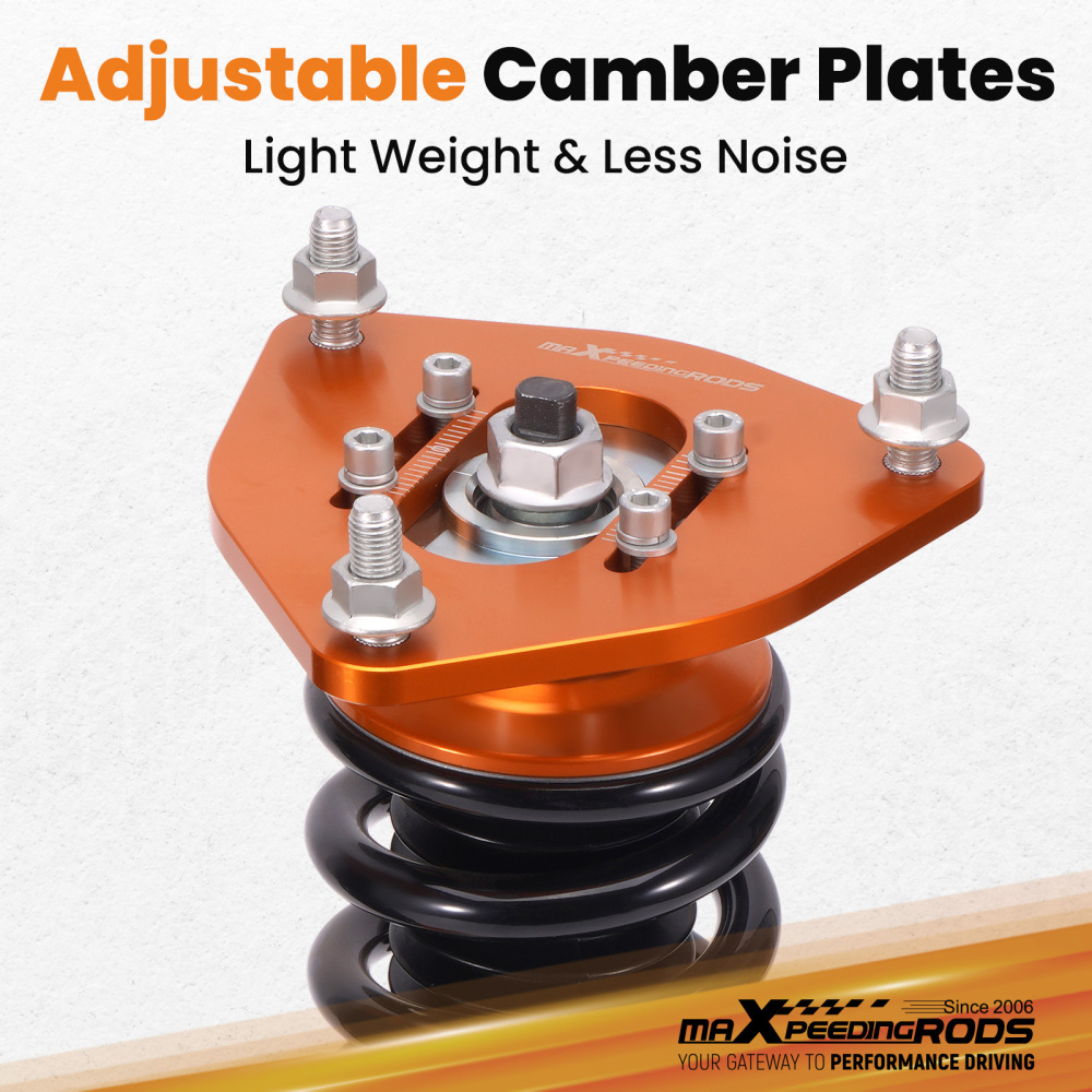 Shock Absorbers compatible for Mitsubishi EVO 7 8 9 CT9A Coilovers Struts Suspension Full Kit  Lowering Kit