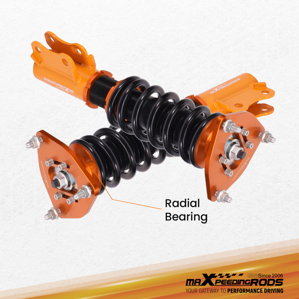 Shock Absorbers compatible for Mitsubishi EVO 7 8 9 CT9A Coilovers Struts Suspension Full Kit  Lowering Kit