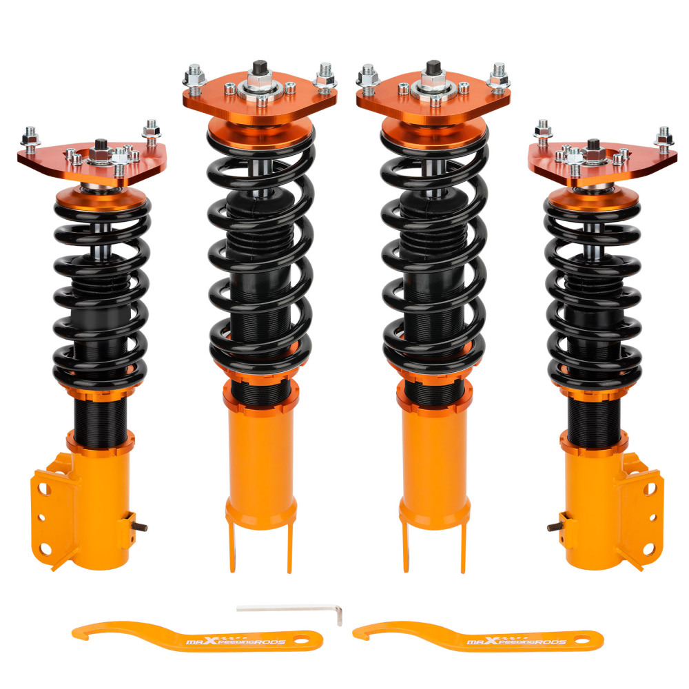 Shock Absorbers compatible for Mitsubishi EVO 7 8 9 CT9A Coilovers Struts Suspension Full Kit  Lowering Kit