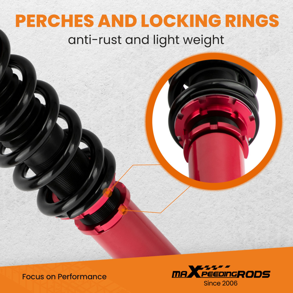 Air To Coil Conversion Kit compatible for Ford Expedition Navigator 2003-06 Coilover Struts lowering kit