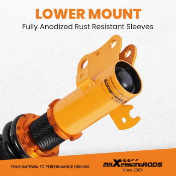 AnteriorePosteriore Ammortizzatori compatibile per Subaru Forester 3 Coilover filettato