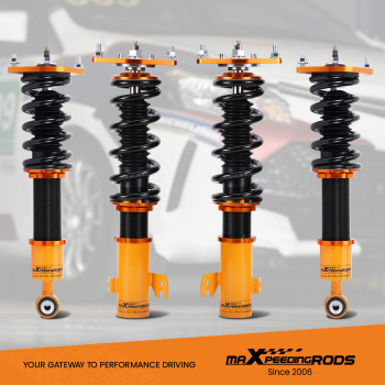 Kit de suspension amortisseurs réglable filetes compatible pour Subaru Forester 2009-2013