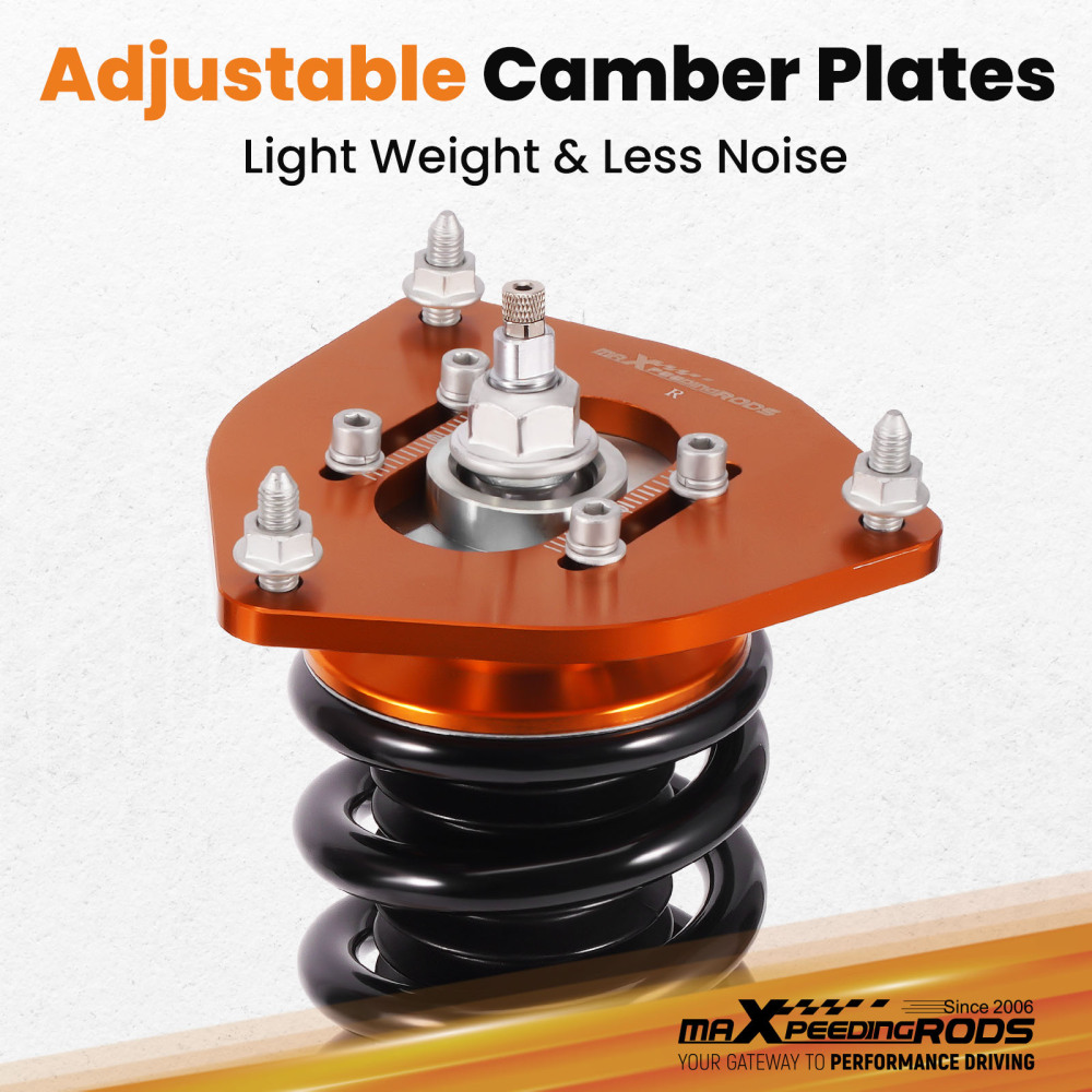 24 Click Damper Coilovers Kit compatible for Subaru Forester 1998-2002 Coil Springs & Strut