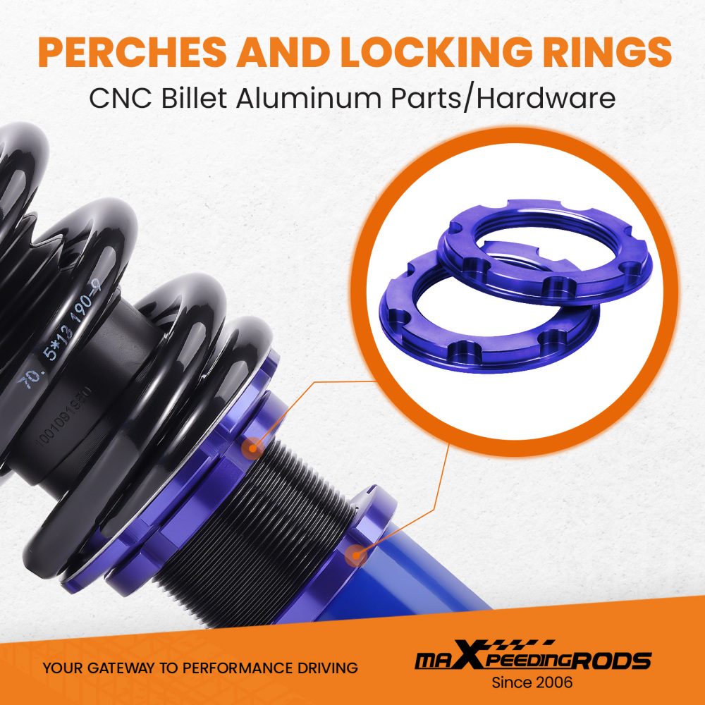 Full Coilover Shocks Absorbers Suspension compatible for Lexus IS Mk2 Sallon 2006-2013 Lowering Kit