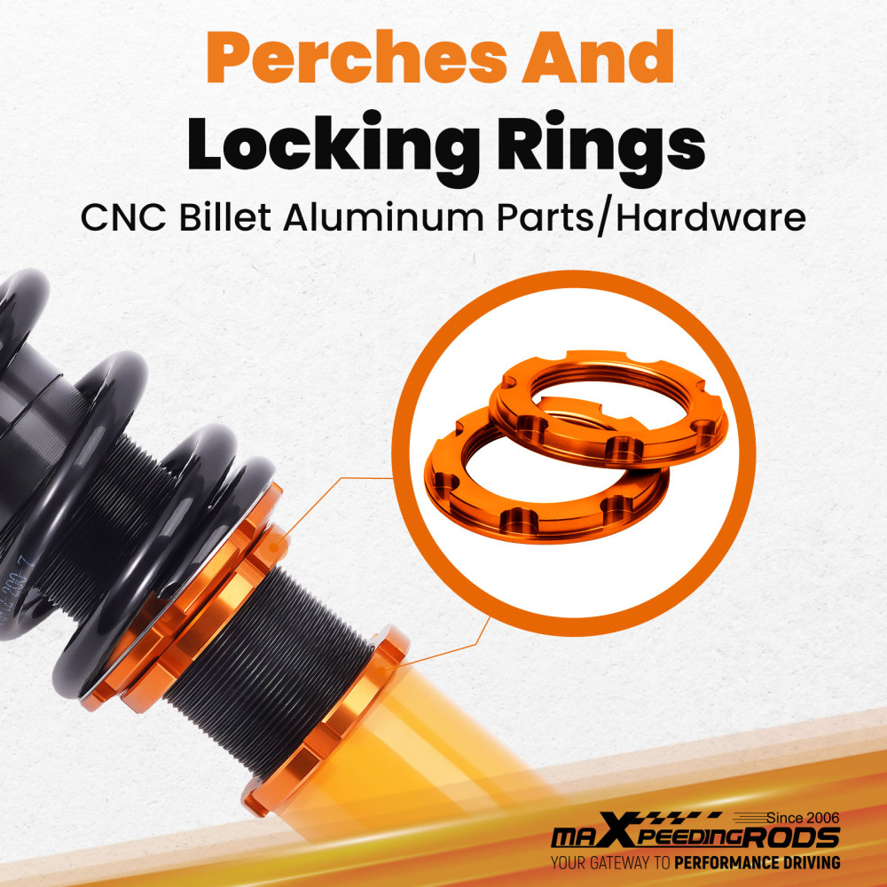 24 Ways Dampers Coilover Lowering Kit compatible for Mitsubishi Galant 99-03 Shock Absorber