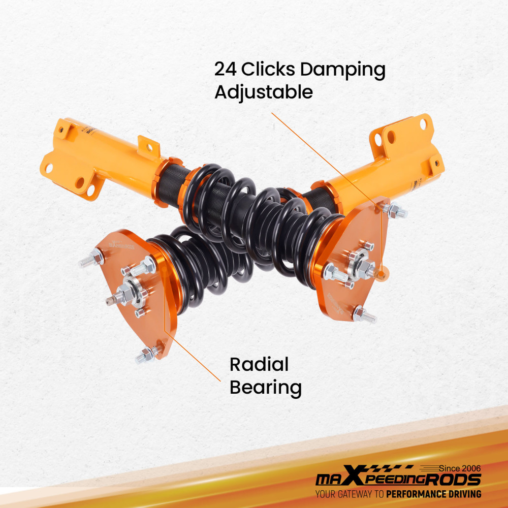 24 Ways Dampers Coilover Lowering Kit compatible for Mitsubishi Galant 99-03 Shock Absorber