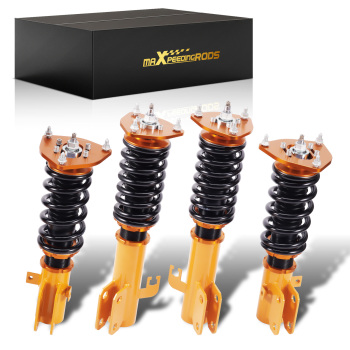 Compatible for Subaru Impreza GC8 Coilovers Absorber 24 Ways Adjustable Damer Coilover Lowering Kit