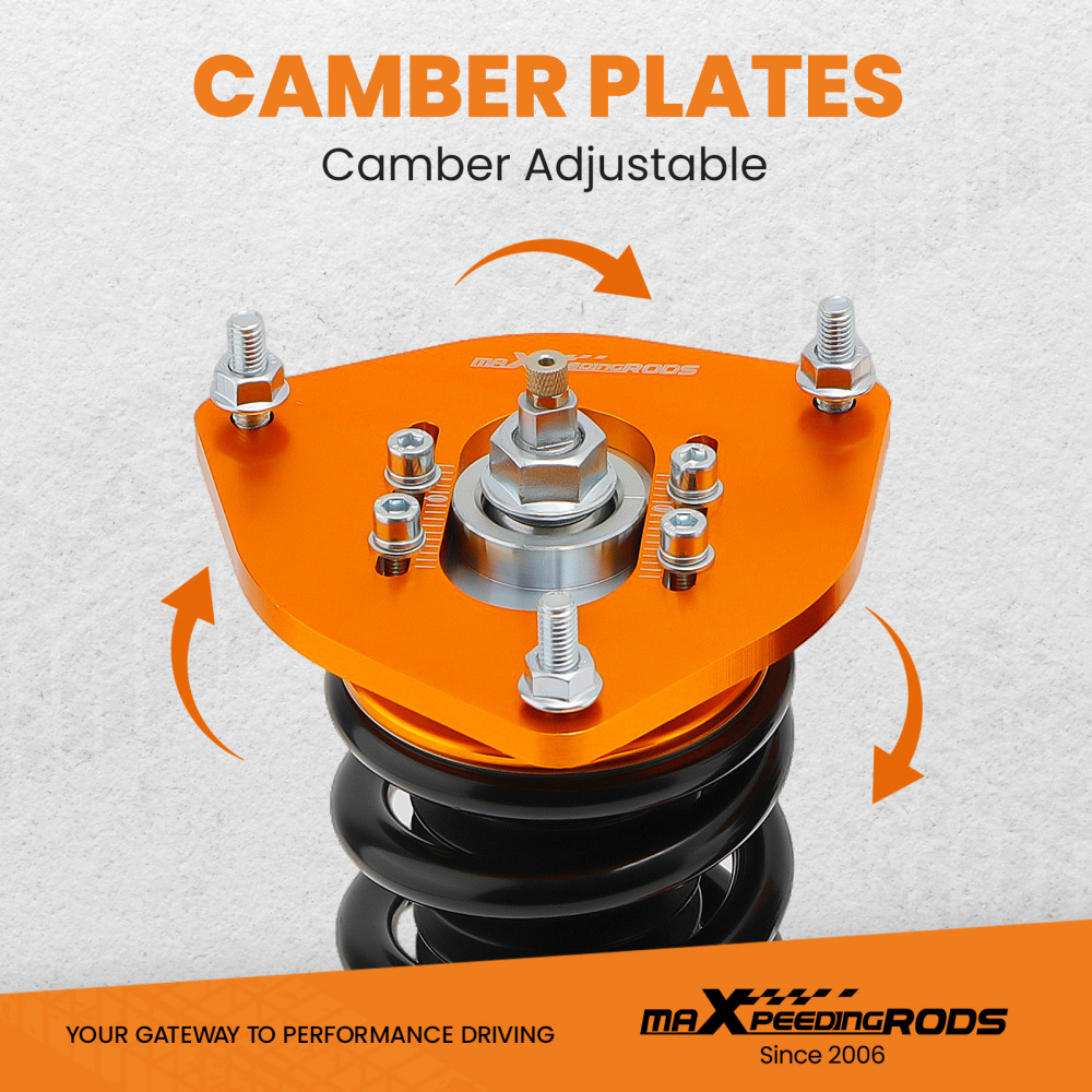 Compatible for Subaru Impreza GC8 24 Ways Adj. Damper 93-01 Tuning Coilovers Suspension Kit  lowering kit