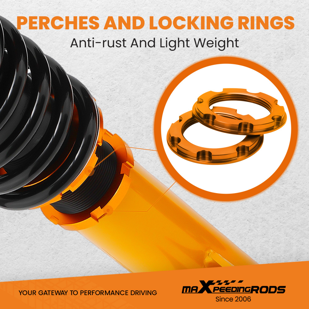 Compatible for Subaru Impreza GC8 24 Ways Adj. Damper 93-01 Tuning Coilovers Suspension Kit  lowering kit