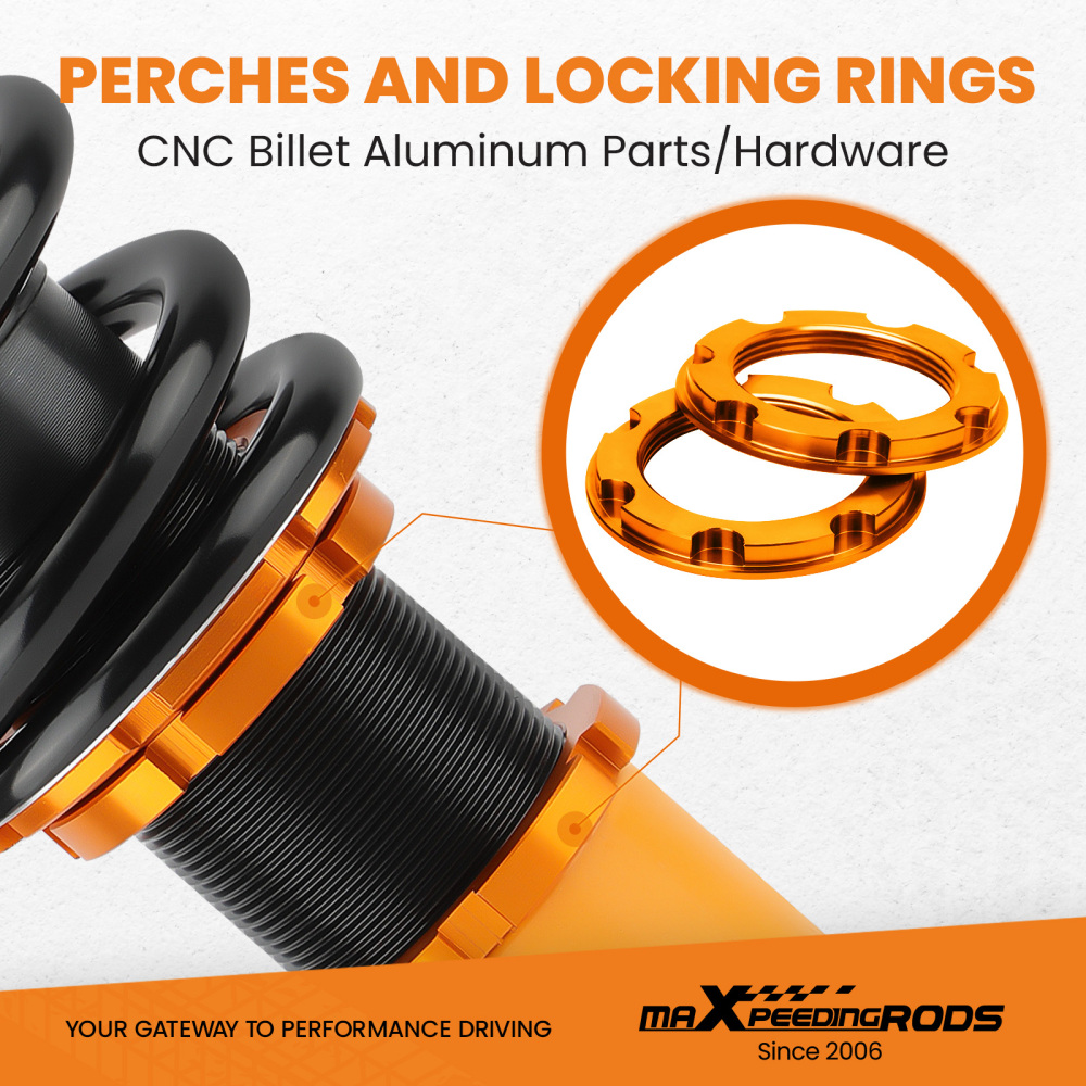 Combinés Filetés compatible pour Subaru Impreza GC8 incl. WRX GC, GF, GFC 1992.11-2000.08