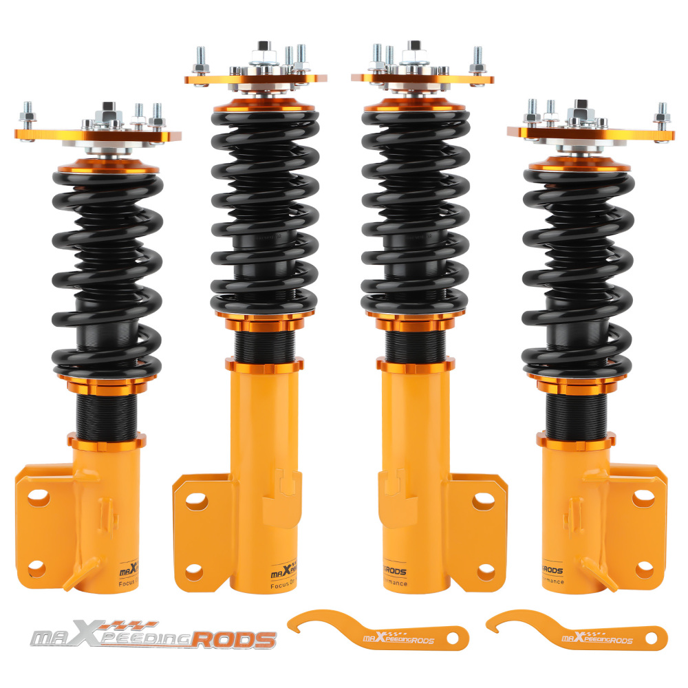 DelanteroandTrasero Ajustable coilover amortiguador suspension compatible para Subaru Impreza Sedán GC8 1992