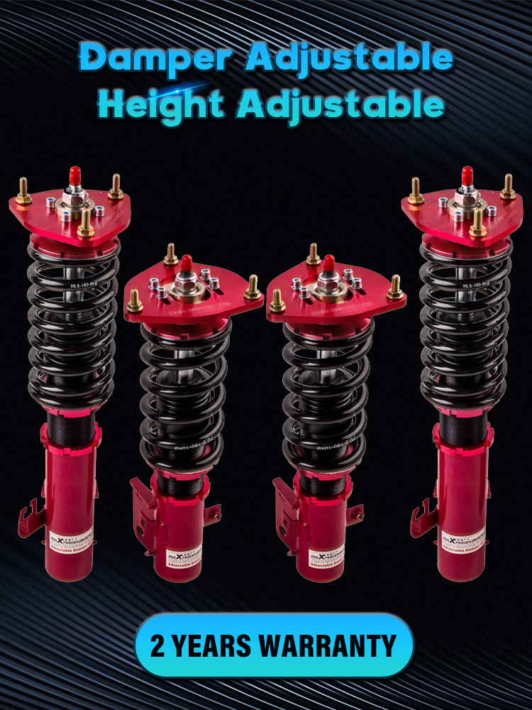Damper Height Adj. Coilover Ammortizzatore compatibile per Subaru Impreza GC8 93-01 Lowering Kit