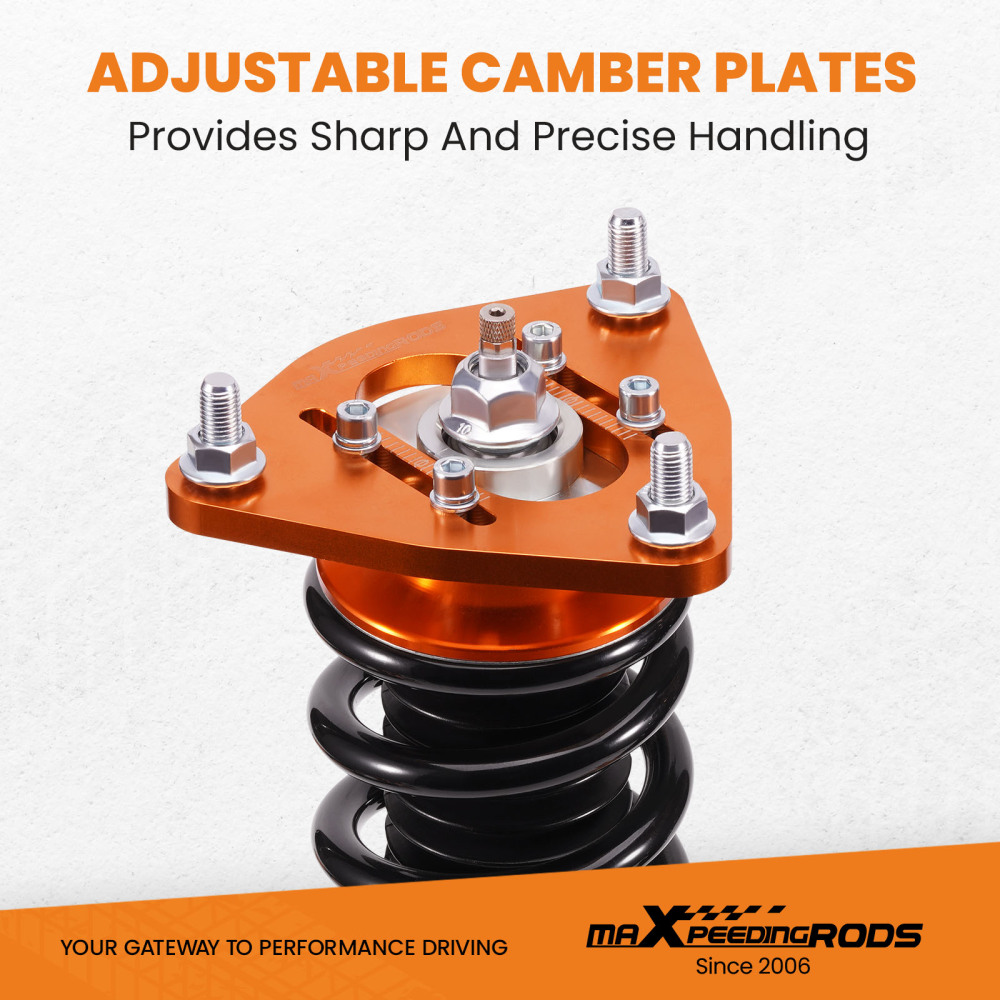 24 Way Damper Coilovers Suspension Lowering Kit compatible for Hyundai Genesis Coupe 10-16