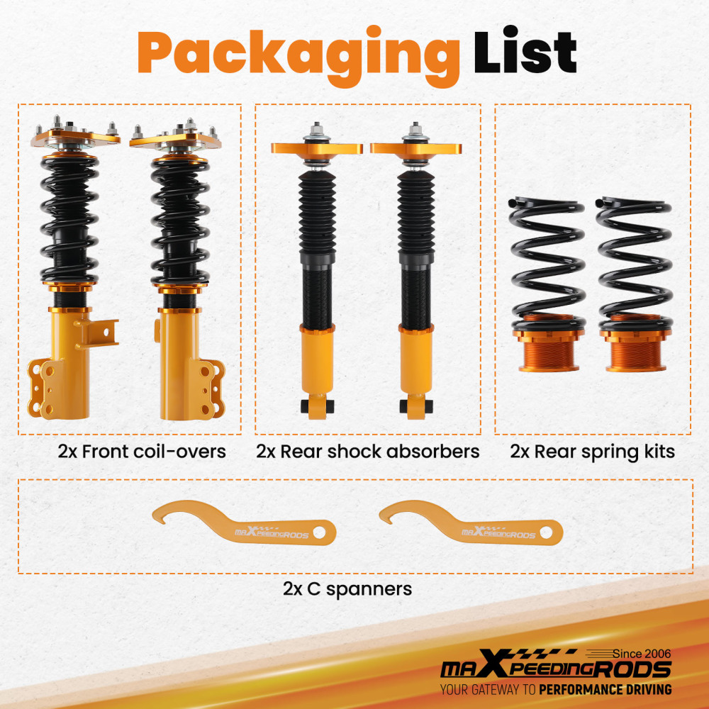 BR Coilover Set compatible for Hyundai Genesis 2011-2015 w/z Sway Bar Sales