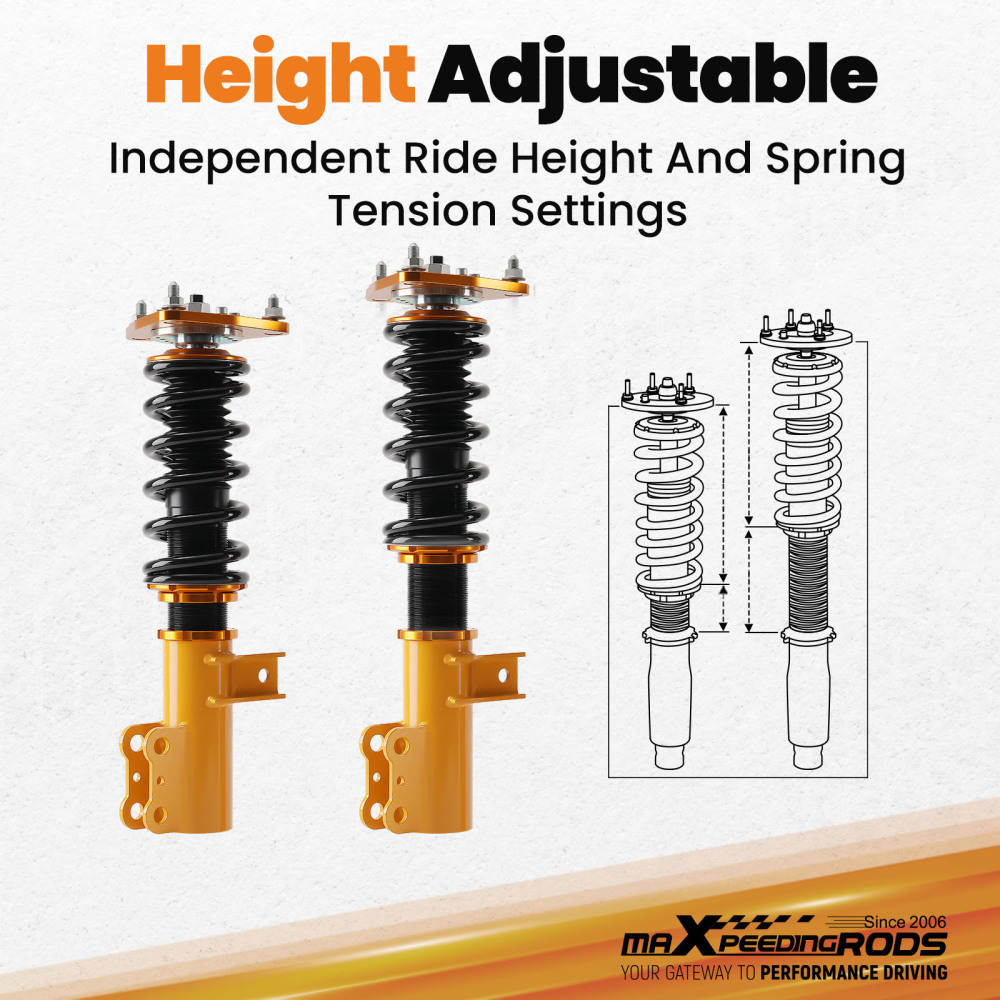 BR Coilover Set compatible for Hyundai Genesis 2011-2015 w/z Sway Bar Sales