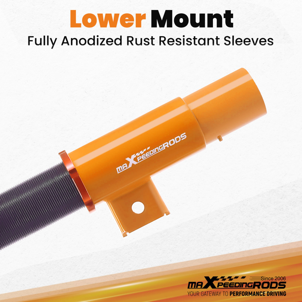 MaXpeedingrods 24 Way Coilover Suspension Kit compatible for Volkswagen Jetta MK5 MK6 06-17