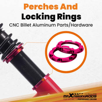 MaXpeedingrods Coilover Shock Suspension Kit for Volkswagen Jetta MK5 MK6 06-17