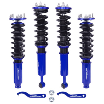 Height Adjust Coilover Kit compatible pour Honda Accord 2003-2007 Suspension Shock Strutskit d'abaissement