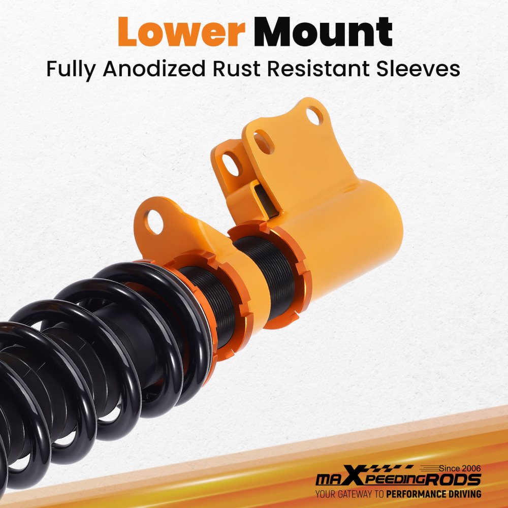 Compatible for Holden Commodore VT VX VY VZ Coilovers Coil Shock 2x Front Coilover Strut Lowering Kit