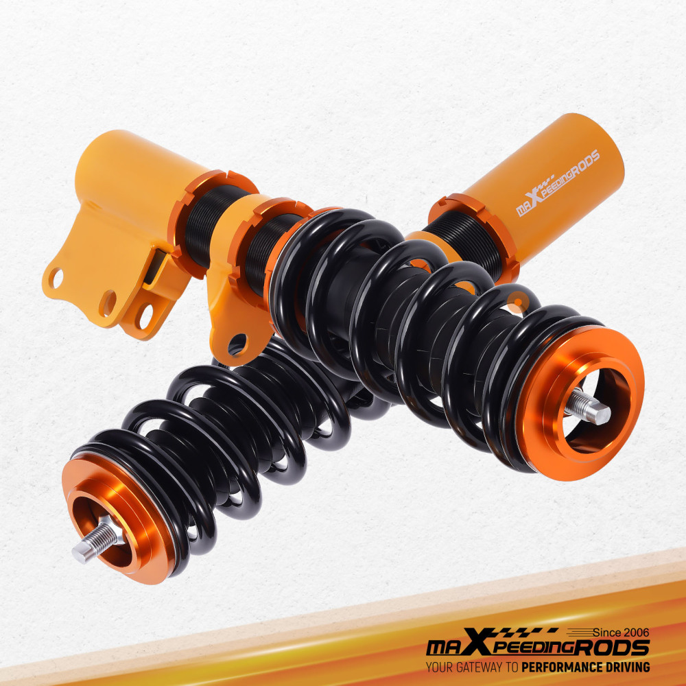 Compatible for Holden Commodore VT VX VY VZ Coilovers Coil Shock 2x Front Coilover Strut Lowering Kit