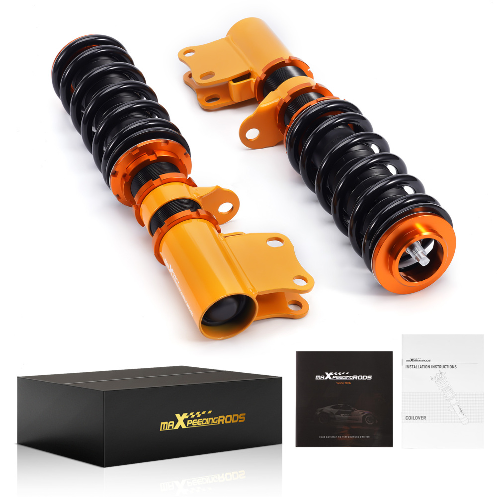 Compatible for Holden Commodore VT VX VY VZ Coilovers Coil Shock 2x Front Coilover Strut Lowering Kit