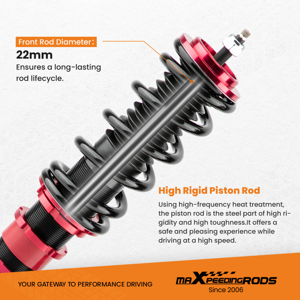 maXpeedingrods Adjustable Front Coilover Lowering Kit for Holden Commodore VT VX VY VZ 97-06 Coilover Damper Suspension Kit