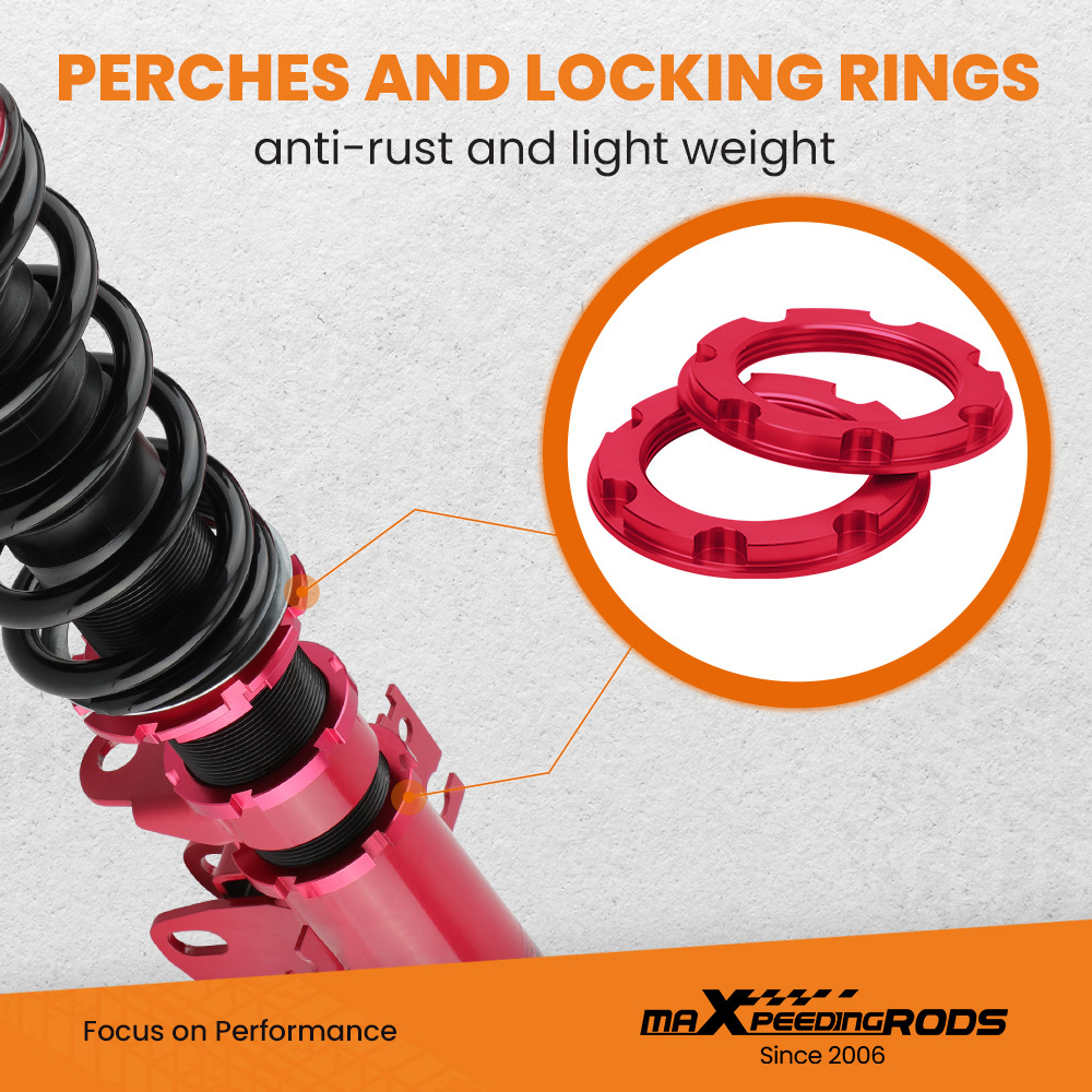 Shock Absorber compatible for Holden VY VT VZ VX 24 Ways adj. Coilover Coil Spring Struts lowering kit