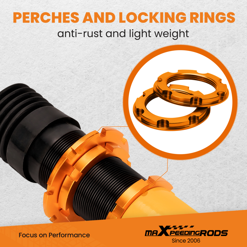 Adjustable Height Coilover Kit compatible for Holden Commodore VE Sedan Wagon Ute 06-18 Lowering Kit