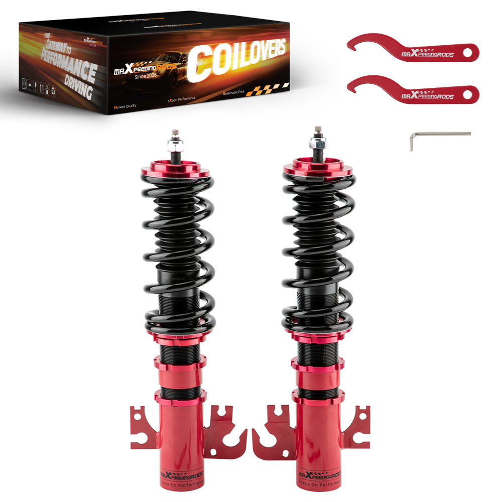 Adj. Front Coilovers Coil Spring Struts compatible for Holden Commodore VT VX VY VZ 97-06