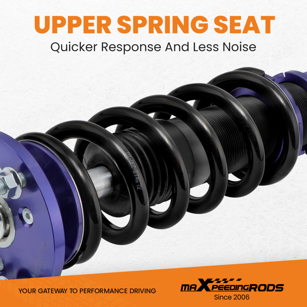 Compatible for Honda Accord 03-07 compatible for Honda Accord VII 4-door sedan CM4/CM5/CM6 2003-2007 Coilover Kit Lowering Kit