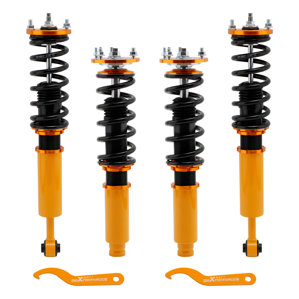 Maxpeedingrods Full Coilover Suspension Lowering Kits compatible for Honda Accord 2003-2007