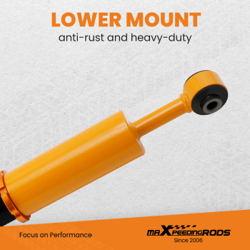 Maxpeedingrods Full Coilover Suspension Lowering Kits compatible for Honda Accord 2003-2007