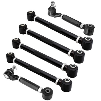 Coilovers ShocksRear Upper Lower Camber Arms Kit compatible for Honda Accord 2003-2007