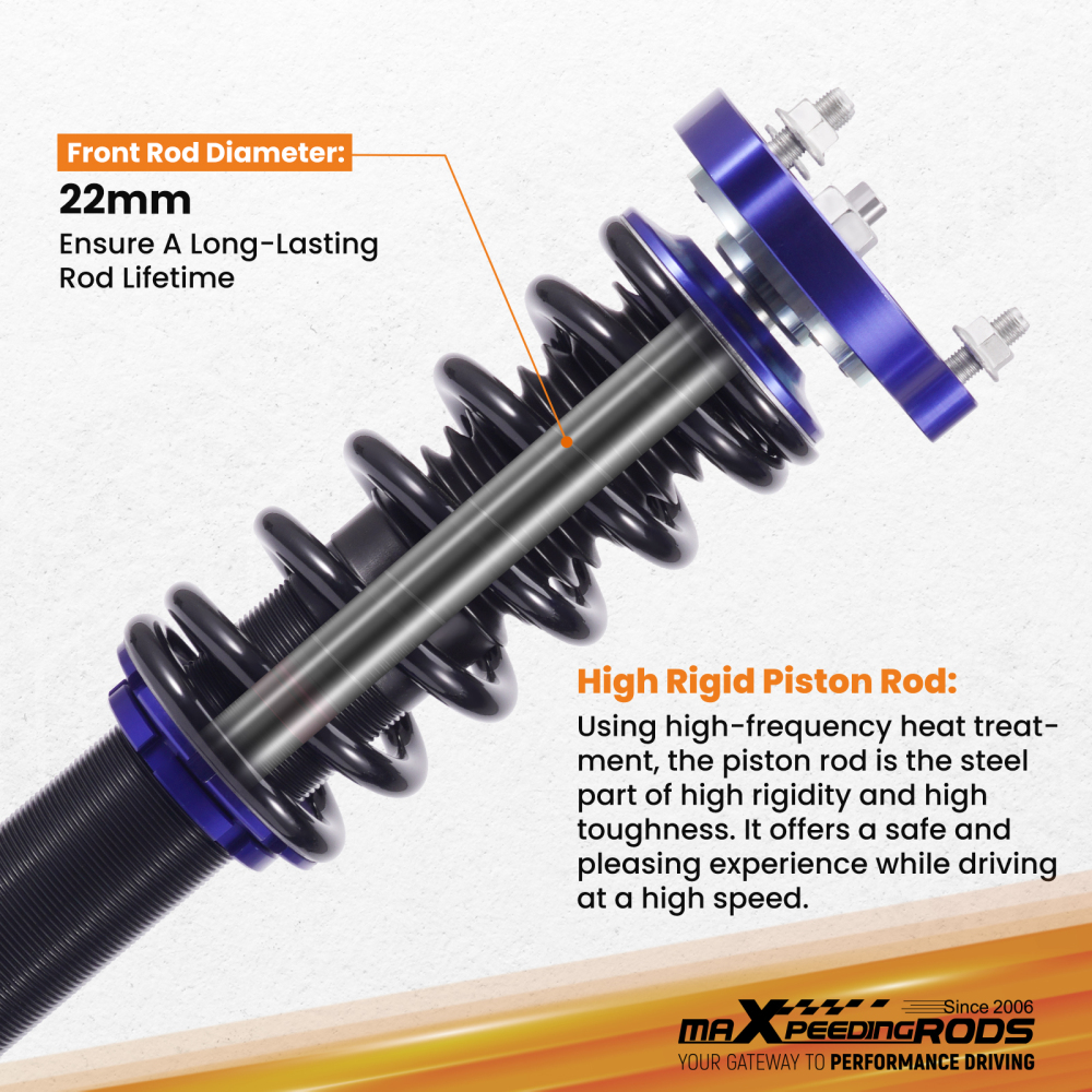 Coilovers Shock Strut Kits compatible for Honda Civic 2006-2011 FA5 FG2 FG1 Coil Lowering Kit