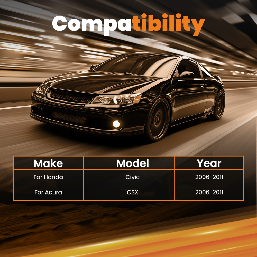 MaXpeedingrods Coilovers Suspension Kit w/ Sway Bar Links compatible for Honda Civic 06-11