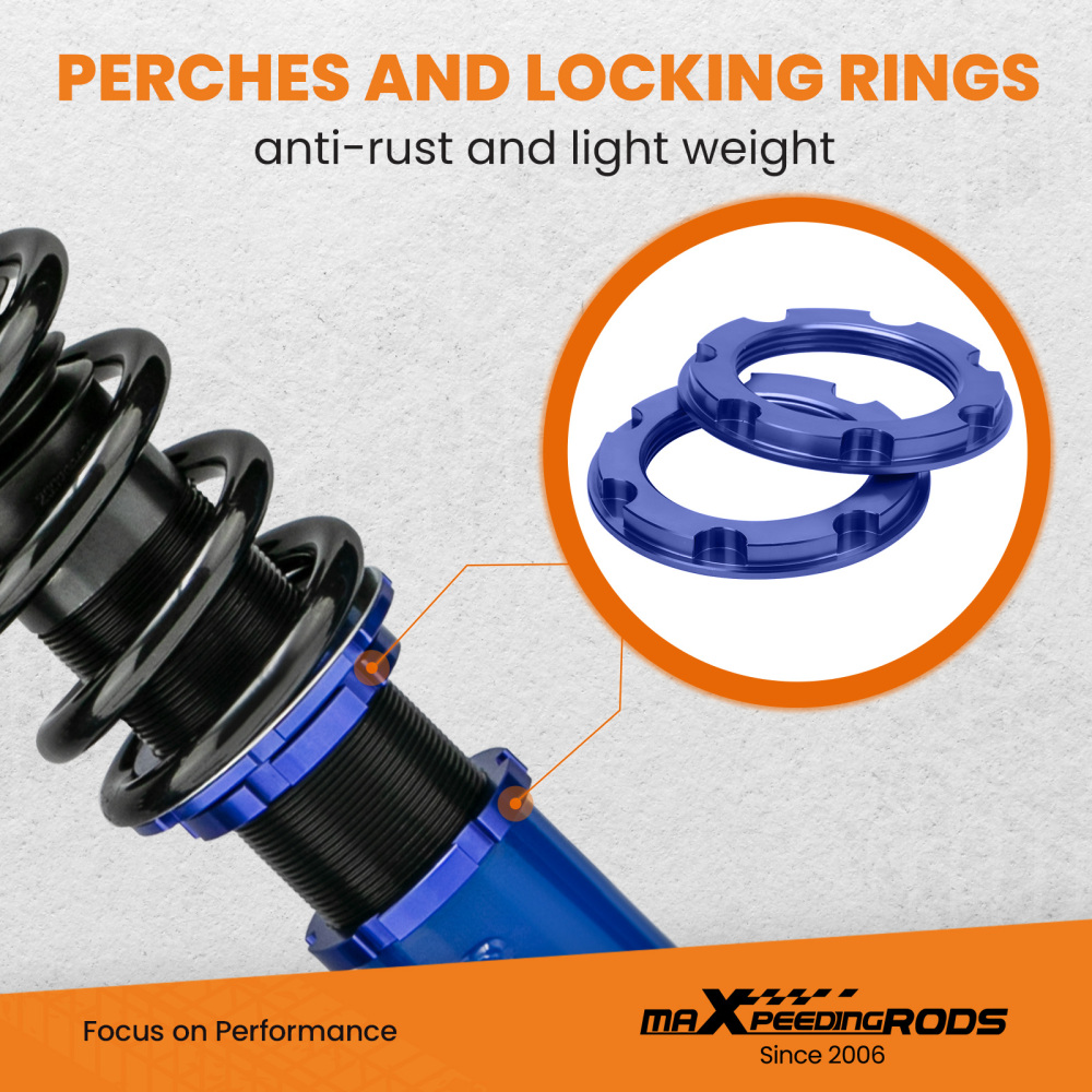 MaXpeedingrods Coilovers Suspension Kit w/ Sway Bar Links compatible for Honda Civic 06-11