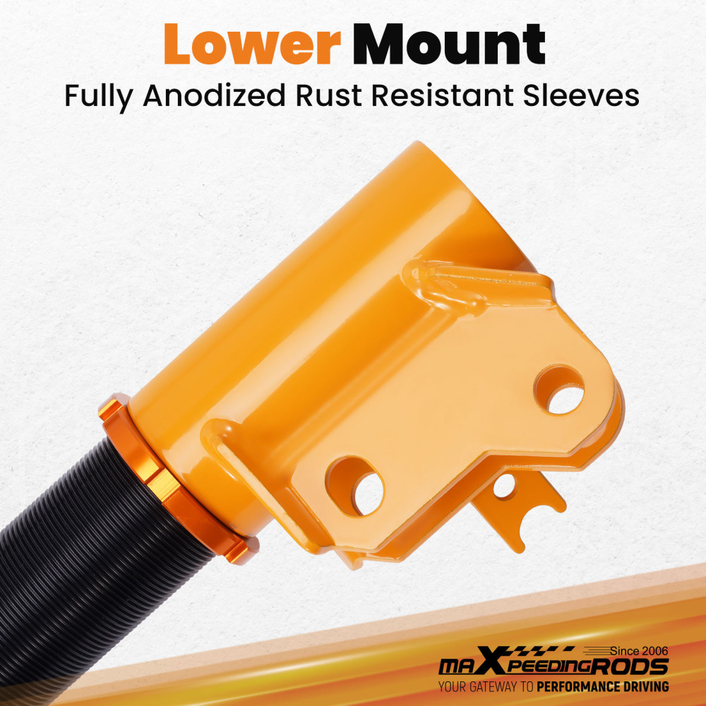 Coilovers Kit compatible for Honda Civic 2006-2011 FA5 FG2 FG1 Adj. Damper Height Lowering Kit