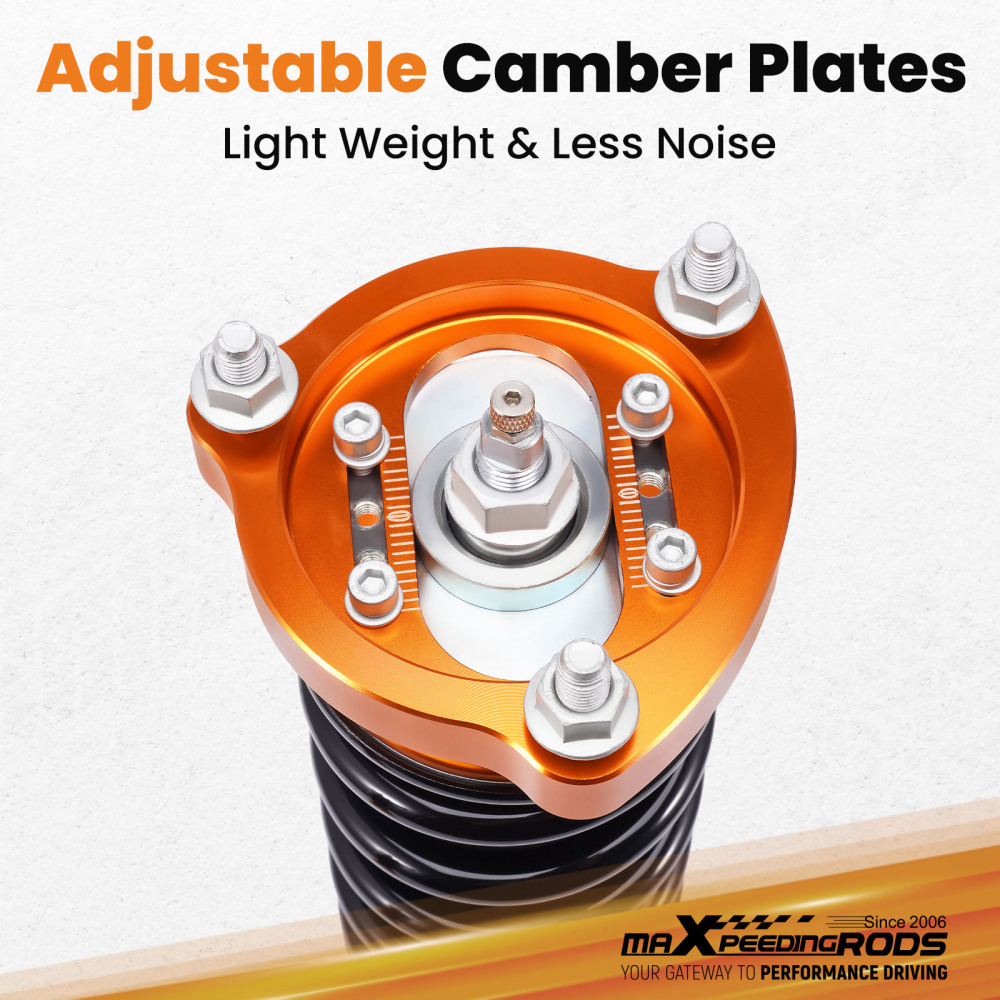 Coilovers Kit compatible for Honda Civic 2006-2011 FA5 FG2 FG1 Adj. Damper Height Lowering Kit