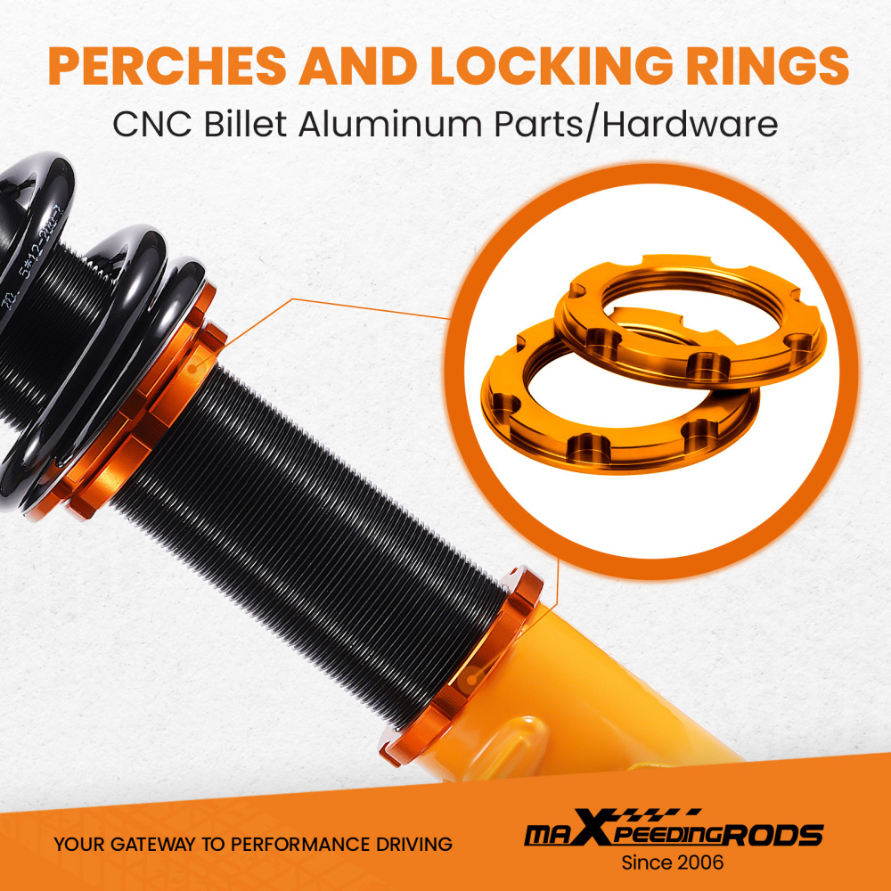 Compatible for HONDA CIVIC VIII 2-door coupe (FG1/FG2) 2006-2011 4pcs 24 Damper Adjustable Suspension Coilovers Shock Absorber kits Lowering Kit