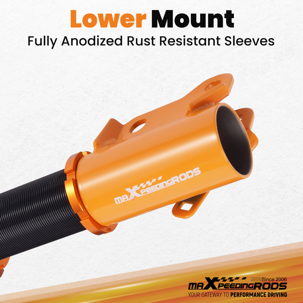 4pcs Kit ammortizzatori per auto Anteriore e Posteriore compatibile per Honda Acura CSX 2006-2011 Lowering Kit