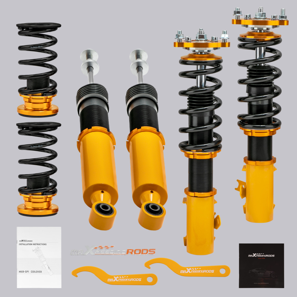 Compatible for HONDA CIVICSi VIII 2-door coupe 2006-2011 Full Coilover Suspension Lowering Kits Adjustable Height Struts Maxpeedingrods